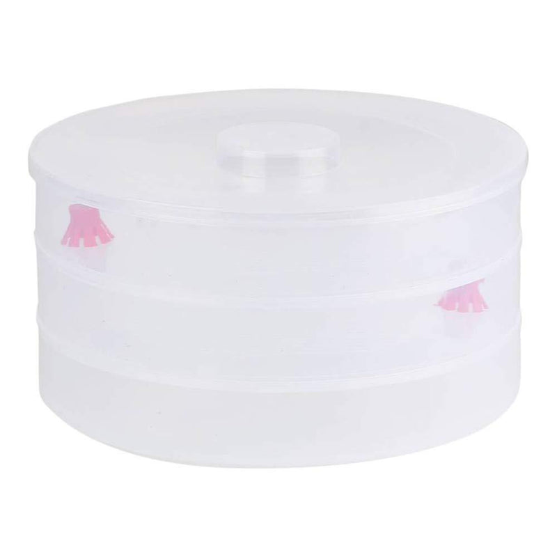 093 Plastic 3 Compartment Sprout Maker White
