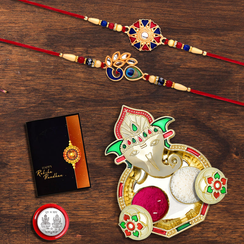 Rakhi Kit With Coin Card And Treat