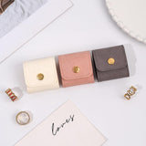 Compact Foldable Jewelry Storage Pouch  Wallet (1 Pc)
