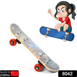 8042 Wood Skateboard Skating Board Lightweight Board Cool Skate Board For Beginnerkidsteensadult And Return Gift Item