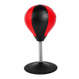 Inflatable Desktop Punching Bag With Air Pump (1 Pc)