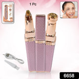 2-in-1 Eyebrow Razor  Painless Hair Shaver (1 Pc)