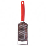 Ss Handheld Cheese Grater With Plastic Handle For Vegetable And Lemon Zest (1 Pc)
