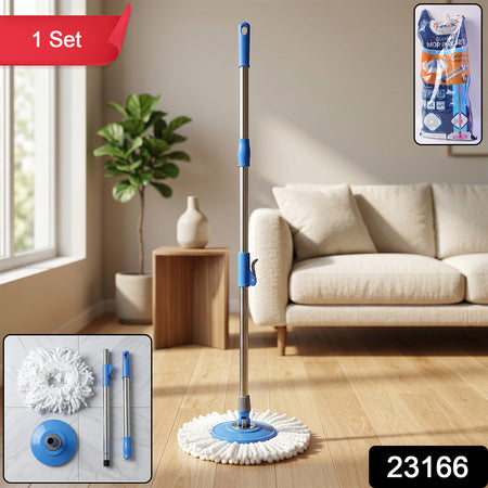 360 Degree Rotating Spin Mop (1 Set)