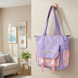 Trendy Multi-pocket Shoulder Tote Sling Bag (1 Pc)