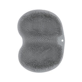 Silicone Bathroom Foot Cleaning Scrubber Mat (1 Pc 27x20 Cm)