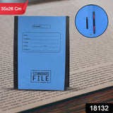 Standard File Plastic Clip File Folder Paper Holder Documents File (3526 Cm  1 Pc)