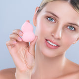Makeup Beauty Powder Puff (8 Pcs Set  With Case  Mix Color)