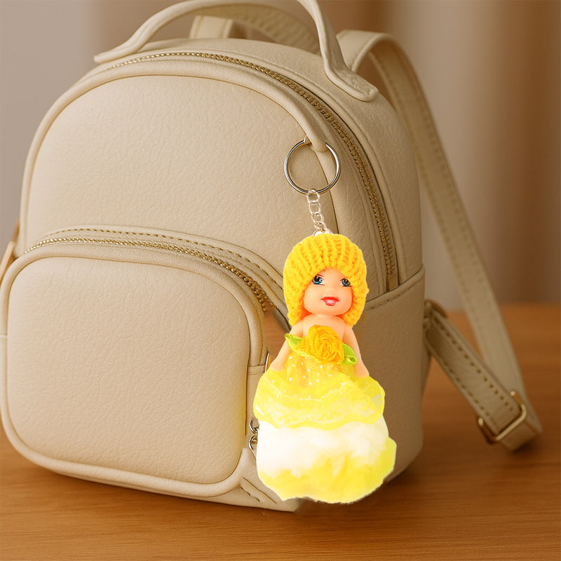 Multifunction Doll Rakhi For Kids  Cute Soft Toy Rakhi With Keychain Use  Decorative Fancy Rakhi Cum Keyring For Boys  Girls