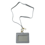 Premium Id Card Holder With Adjustable Neck Strap (1 Pc)