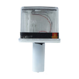 1200mah Solar Powered Led Warning Beacon Light (1 Pc)