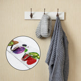 4868 Tranparent Wall Hook Strong Wall Hook Adhesive Hook Wall Hooks High Quality Premium Hook For Home  Office   Multiuse Hook ( 6pc )