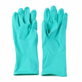 Large Victor Green Cleaning Rubber Gloves Reusable Kitchen Dishwash (1 Pair)