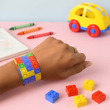 Colorful Snap Slap Bracelet Toy (1 Pc )