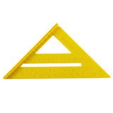 Plastic Speed Square Triangle Ruler For Woodworking Measuring And Marking (1 Pc)