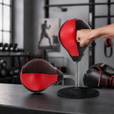 Inflatable Desktop Punching Bag With Air Pump (1 Pc)