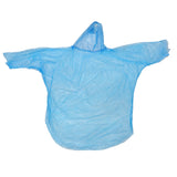 Disposable Rain Coat Hooded Full Sleeve Poncho For Bike Riders (1 Pc)