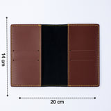 Pu Leather Multipurpose Card Holder  Slim Travel Wallet (1 Pc)