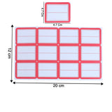 Writable Label Stickers  50 Sheets