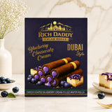 Rich Daddy Blueberry Cheesecake Cigar Rolls  Premium Dubai Style Gifting