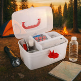 6412 Medical Box 1 Pieceindoor Outdoor Medical Utilitymedicine Storage Boxdetachable Tray Medical Box Multi Purpose Regular Medicine First Aid Box With Handle