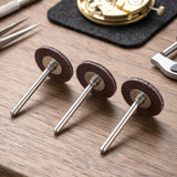 Wagtail Mini Rotary Tool Grinding Wheel Disc Set With Metal Shank (3 Pc Set)