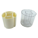 5 Compartment Rotating Pen Holder 360 Desk Organizer For Office Home (1 Pc)