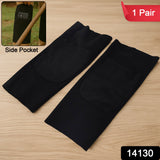 Protective Arm Sleeves With Elbow Padding  1 Pair Safety Work Arm Cover