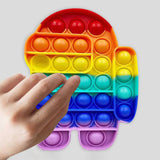 4818 Among Us Fidget Toy Used By Kids Childrens And Even Adults For Playing And Entertaining Purposes Etc.