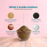 Organic Cow Dung Powder 800g Natural Soil Improver And Manure For Plants (1 Pc)