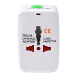 Universal Travel Adapter With Dual Usb Charger Ports - International Multipurpose