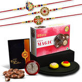 Rakhi Combo Gift Set With Chocolates And Rakhis