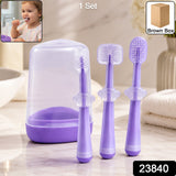 Soft Baby Toothbrush Set  Gentle On Gums Easy To Use For Toddlers